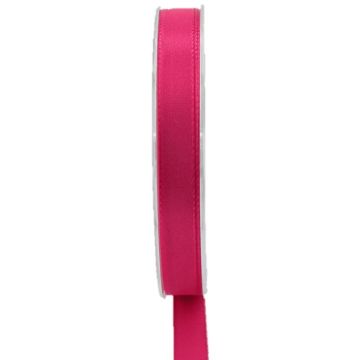 Nastro da regalo in poliestere WIARA, lampone, 50 m, 15 mm