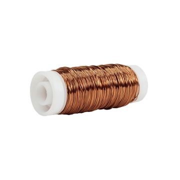 Filo per avvolgimento UTINA, rame, 50 g, 60 m, Ø 0,3 mm