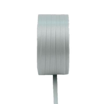 Nastro doppio raso VIPKE, grigio chiaro, 50 m, 6 mm