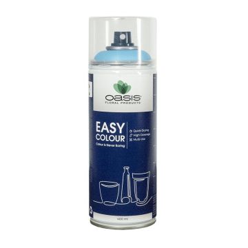OASIS® Vernice spray Easy Colour, a base di solventi, blu chiaro, 400ml OASIS® Vernice spray Easy Colour, a base di solventi, blu chiaro, 400ml