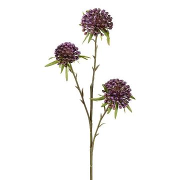 Ramo artificiale di Allium GLORF, viola, 60 cm Ramo artificiale di Allium GLORF, viola, 60 cm