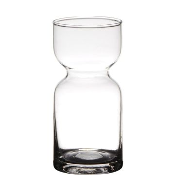 Vaso da fiori in vetro ANONG, trasparente, 15cm, Ø7cm