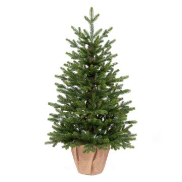Albero di Natale sintetico ESPOO, sacco di iuta, 90cm, Ø55cm Albero di Natale sintetico ESPOO, sacco di iuta, 90cm, Ø55cm