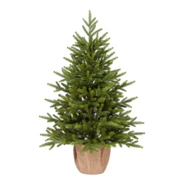 Albero di Natale sintetico VANTAA, sacco di iuta, 90cm, Ø65cm Albero di Natale sintetico VANTAA, sacco di iuta, 90cm, Ø65cm