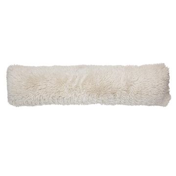 Morbido paraspifferi da porta ARIFA effetto pelliccia d’orso, color crema, 90x20x15 cm Morbido paraspifferi da porta ARIFA effetto pelliccia d’orso, color crema, 90x20x15 cm