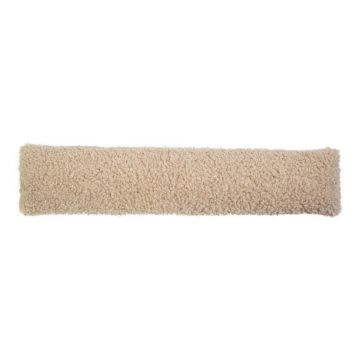 Morbido paraspifferi ARIFA in tessuto Teddy, beige, 90x20x15 cm Morbido paraspifferi ARIFA in tessuto Teddy, beige, 90x20x15 cm