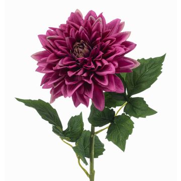 Fiore sintetico dalia ZELRAN, malva, 70cm, Ø15cm