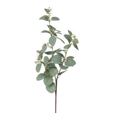 Ramo artificiale di eucalipto PLAVEN con fiori, verde, 70 cm Ramo artificiale di eucalipto PLAVEN con fiori, verde, 70 cm