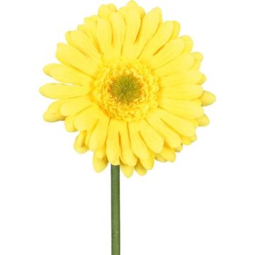 Fiore artificiale Gerbera TUNZA, giallo, 50 cm Fiore artificiale Gerbera TUNZA, giallo, 50 cm