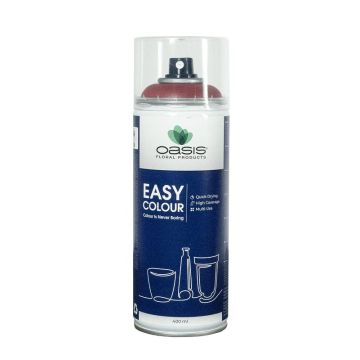 OASIS® Vernice spray Easy Colour Spray, a base di solventi, bordeaux, 400ml OASIS® Vernice spray Easy Colour Spray, a base di solventi, bordeaux, 400ml