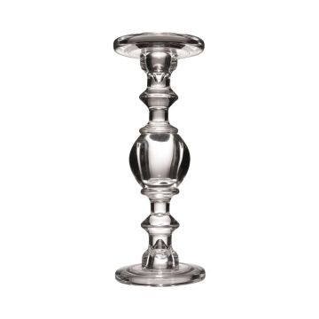 Candelabro KONSTANDIN in vetro, trasparente, 29 cm, Ø 11,3 cm Candelabro KONSTANDIN in vetro, trasparente, 29 cm, Ø 11,3 cm
