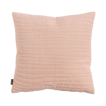 Cuscino decorativo SILENA, rosa, cuciture decorative, 45x45cm