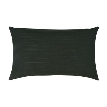 Cuscino decorativo SILENA, verde cachi, cuciture decorative, 50x30cm