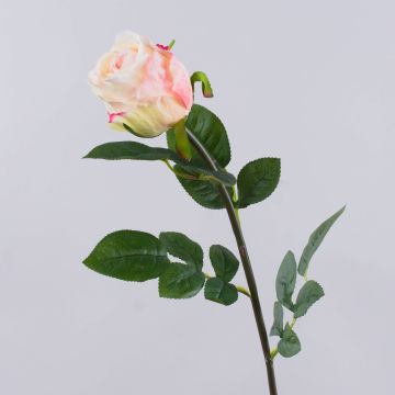 Rosa artificiale SUNJIK, rosa crema, 75 cm, Ø 7 cm Rosa artificiale SUNJIK, rosa crema, 75 cm, Ø 7 cm