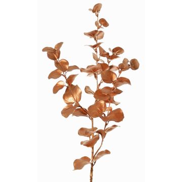 Ramo artificiale di eucalipto MALFHY, color rame metallizzato, 75cm