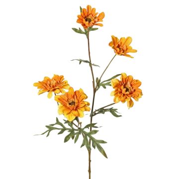 Ramo artificiale di crisantemo PRUDENCE, Eco Collection, giallo-arancione, 75 cm, Ø 5-6,5 cm Ramo artificiale di crisantemo PRUDENCE, Eco Collection, giallo-arancione, 75 cm, Ø 5-6,5 cm
