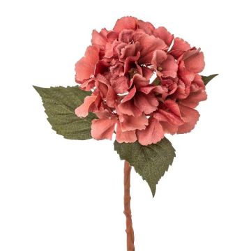 Fiore decorativo ortensia TREASY, rosa antico, 35cm, Ø12cm Fiore decorativo ortensia TREASY, rosa antico, 35cm, Ø12cm