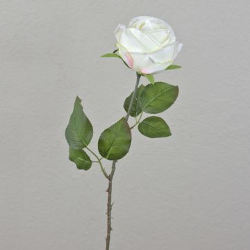 Rosa artificiale FINAKAS, bianco crema, 65 cm, Ø 9 cm Rosa artificiale FINAKAS, bianco crema, 65 cm, Ø 9 cm