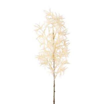 Ramo artificiale di corniolo SLANDE con fiori, color crema, 45 cm