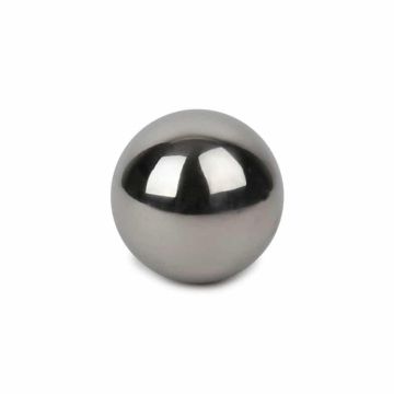 Sfera in acciaio inossidabile argento lucido MIROH, Ø6cm
