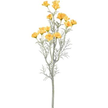 Ramo di margherite artificiali PALVON, giallo, 55 cm