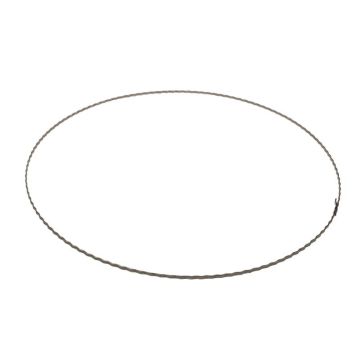 Anello in filo metallico OASIS® in filo piatto ondulato, grigio, Ø 30 cm Anello in filo metallico OASIS® in filo piatto ondulato, grigio, Ø 30 cm
