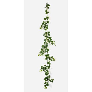 Ghirlanda di edera artificiale LINNEO, crossdoor, verde-bianco, 205cm