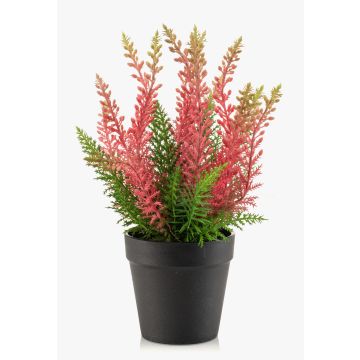 Erica sintetica ELSAWO in vaso decorativo, crossdoor, rosa, 30cm