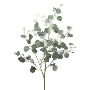 Ramo decorativo di eucalipto VROSTI con fiori, grigio-verde, 85cm Ramo decorativo di eucalipto VROSTI con fiori, grigio-verde, 85cm