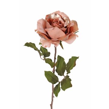 Rosa artificiale in velluto SINDALA, rosa, 60 cm, Ø 12 cm Rosa artificiale in velluto SINDALA, rosa, 60 cm, Ø 12 cm