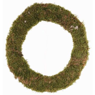 Ghirlanda di muschio naturale DIOTIMA, verde, Ø38cm Ghirlanda di muschio naturale DIOTIMA, verde, Ø38cm