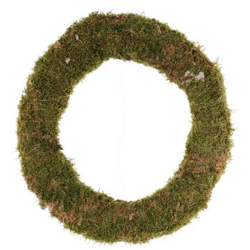 Ghirlanda di muschio naturale DIOTIMA, verde, Ø 38 cm Ghirlanda di muschio naturale DIOTIMA, verde, Ø 38 cm