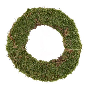 Ghirlanda di muschio naturale DIOTIMA, verde, Ø30 cm Ghirlanda di muschio naturale DIOTIMA, verde, Ø30 cm