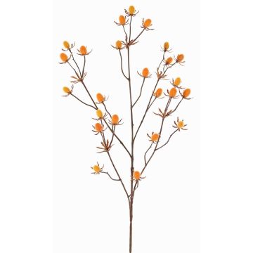 Cardo nobile in plastica LOUKAS, giallo-arancione, 70cm, Ø1-1,5cm Cardo nobile in plastica LOUKAS, giallo-arancione, 70cm, Ø1-1,5cm
