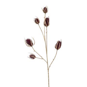 Cardo nobile artificiale OKKO, rosso-oro, 75 cm Cardo nobile artificiale OKKO, rosso-oro, 75 cm
