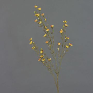 Fiore di cera sintetico NIANG, giallo-arancione, 80cm, Ø1,5-2,5cm Fiore di cera sintetico NIANG, giallo-arancione, 80cm, Ø1,5-2,5cm