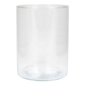 Vaso da fiori cilindrico SANNY in vetro, trasparente, 20cm, Ø15,1cm Vaso da fiori cilindrico SANNY in vetro, trasparente, 20cm, Ø15,1cm