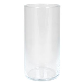 Vaso cilindrico di vetro SANYA OCEAN, trasparente, 20cm, Ø10,1cm Vaso cilindrico di vetro SANYA OCEAN, trasparente, 20cm, Ø10,1cm