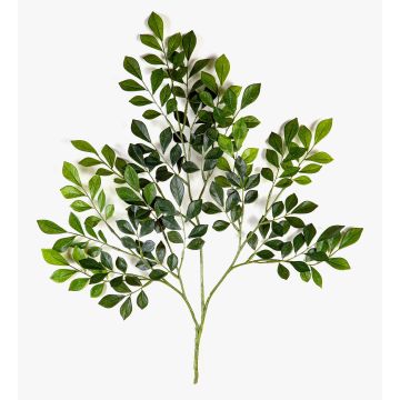 Ramo artificiale di rombi d’arancio SCUTI, verde, 70 cm