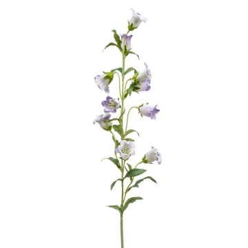 Fiore artificiale campanula AIMI, lilla chiaro-bianco, 90 cm, Ø 3-5 cm