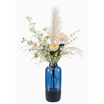 Mazzo di fiori artificiali FEME, albicocca-crema, 95 cm, Ø 60 cm Mazzo di fiori artificiali FEME, albicocca-crema, 95 cm, Ø 60 cm