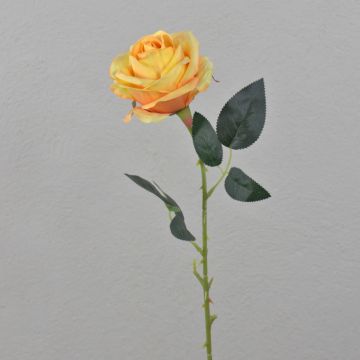 Rosa artificiale ELEAZAR, arancione, 65 cm, Ø 9 cm Rosa artificiale ELEAZAR, arancione, 65 cm, Ø 9 cm