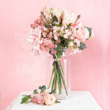 Bouquet da sposa e spilla esclusivi - richiesta del cliente Elisabeth