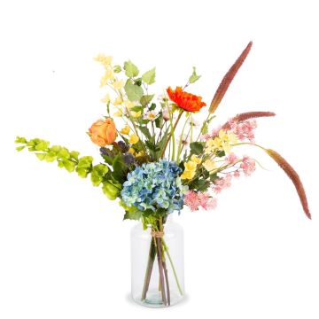 Mazzo di fiori decorativo estivi JOLENA, colorato, 65cm, Ø40cm Mazzo di fiori decorativo estivi JOLENA, colorato, 65cm, Ø40cm