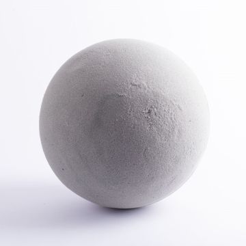 ®mosy Sfera di spugna floreale DEINA per fiori artificiali, grigio, Ø28cm