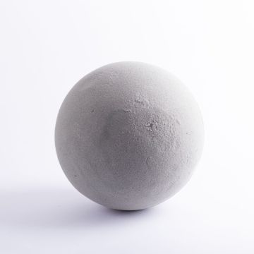 ®mosy Sfera di spugna floreale DEINA per fiori artificiali, grigio, Ø20cm