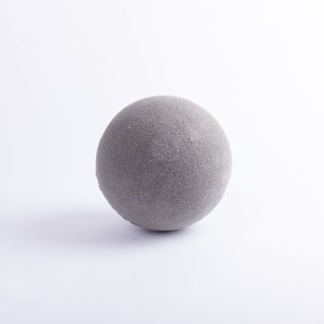 ®mosy Sfera di spugna floreale DEINA per fiori artificiali, grigio, Ø12cm