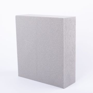 ®mosy Pannello di spugna floreale PANIA per fiori artificiali, grigio, 27x32x10cm