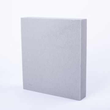 ®mosy Pannello di spugna floreale PANIA per fiori artificiali, grigio, 27,5x30x5cm