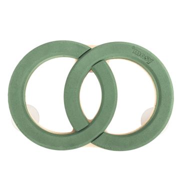 ®mosy Ökodur schiuma da infilaggio a forma di auto con fedi nuziali ARAKAWA, decorazione per matrimoni, con ventosa, base in legno naturale, verde, 31x47x4cm ®mosy Ökodur schiuma da infilaggio a forma di auto con fedi nuziali ARAKAWA, decorazione per matrimoni, con ventosa, base in legno naturale, verde, 31x47x4cm